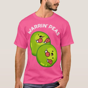 Camiseta La paz de Warrin es divertida, Pea Puns