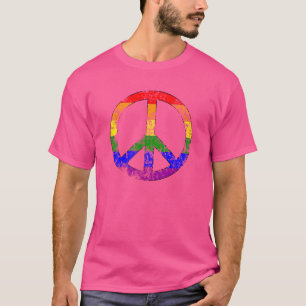 Camiseta La paz del arcoiris