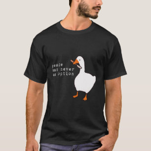 Camiseta La paz del juego de oro nunca fue una opción