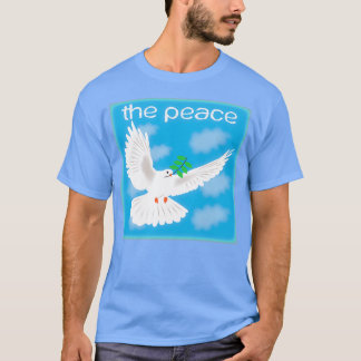 Camiseta la paz del paloma