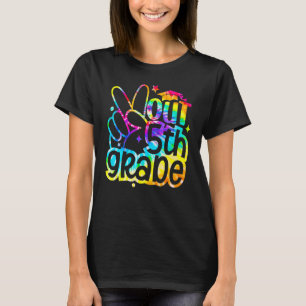 Camiseta La Paz En El 5° Graduado El Día De La Escuela