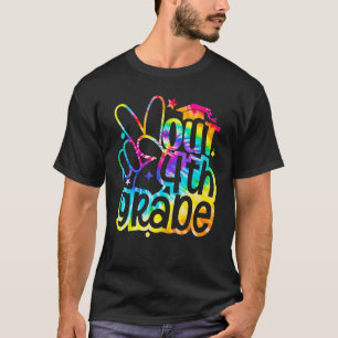 Camiseta La Paz En El Cuarto Grado De Graduación El Último 