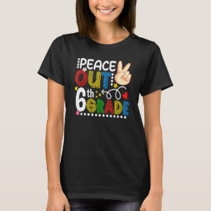 Camiseta La Paz En El Último Día Del Estudiante De 6º Grado