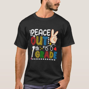 Camiseta La Paz En El Último Día Del Estudiante De 7º Grado