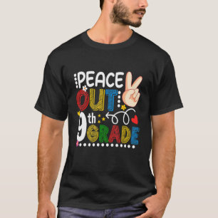 Camiseta La Paz En El Último Día Del Estudiante De 9º Grado