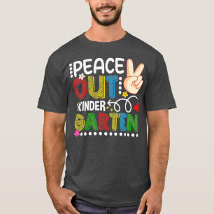 Camiseta La Paz En El Último Día Del Estudiante De Jardín D