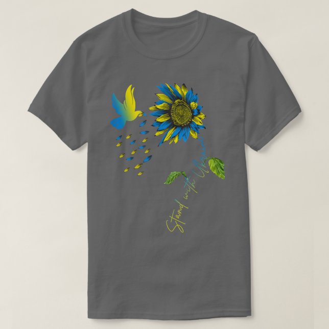 Camiseta La paz en Ucrania  (Diseño del anverso)