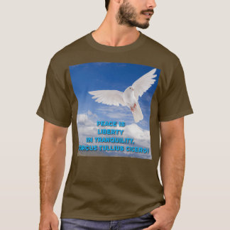 Camiseta La paz es libertad en tranquilidad