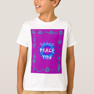 Camiseta La Paz Esté Contigo Impresión Inspiradora