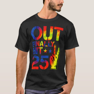 Camiseta La Paz Finalmente llegó a los 25 años, cumpleaños