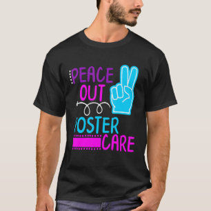 Camiseta La Paz Fuera, Niños De Cuidado Primario, Día Moder