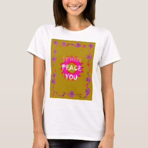 Camiseta La Paz inspiradora Sea Con El Vector Diseño Arte