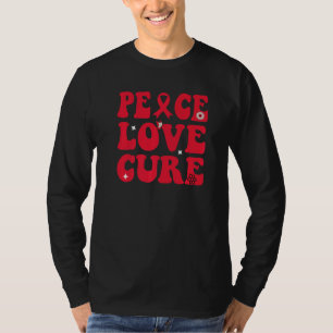 Camiseta La Paz La Cura Del Amor Concienciación Sobre El Vi