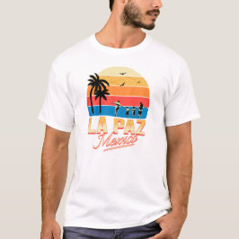 Camiseta La Paz México con problemas por el atardecer