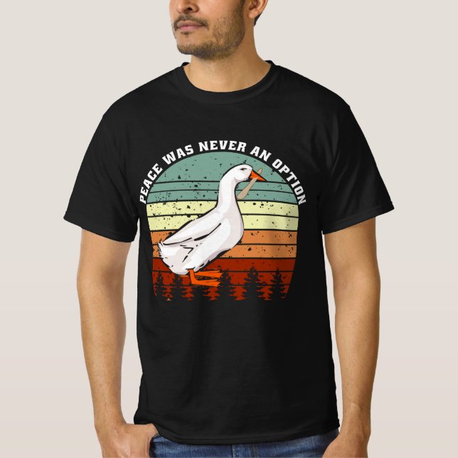 Camiseta La paz nunca fue una opción (Anverso)