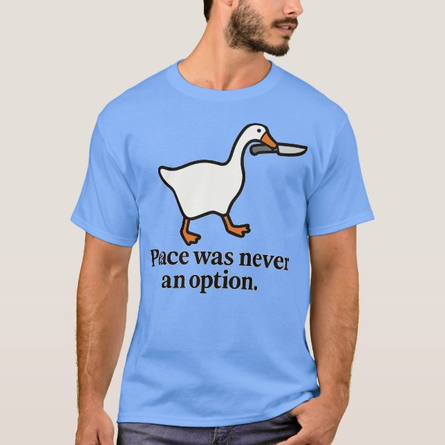 Camiseta La paz nunca fue una opción (Anverso)