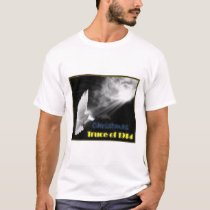 Camiseta La paz viene en medio de las nubes de guerra de