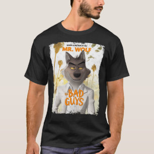 Camiseta La película de animación de Los Malos