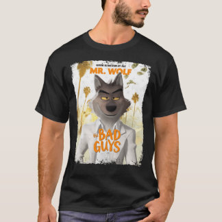 Camiseta La película de animación de Los Malos
