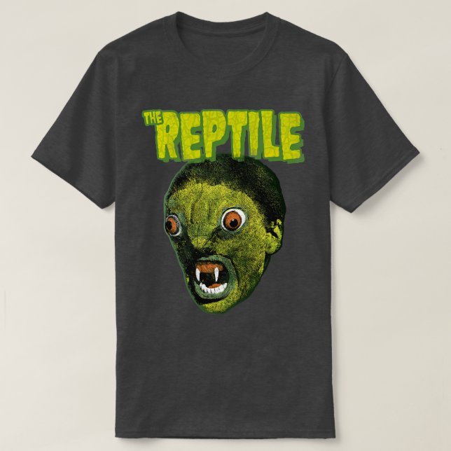 Camiseta La película de terror de culto reptil clásico (Diseño del anverso)