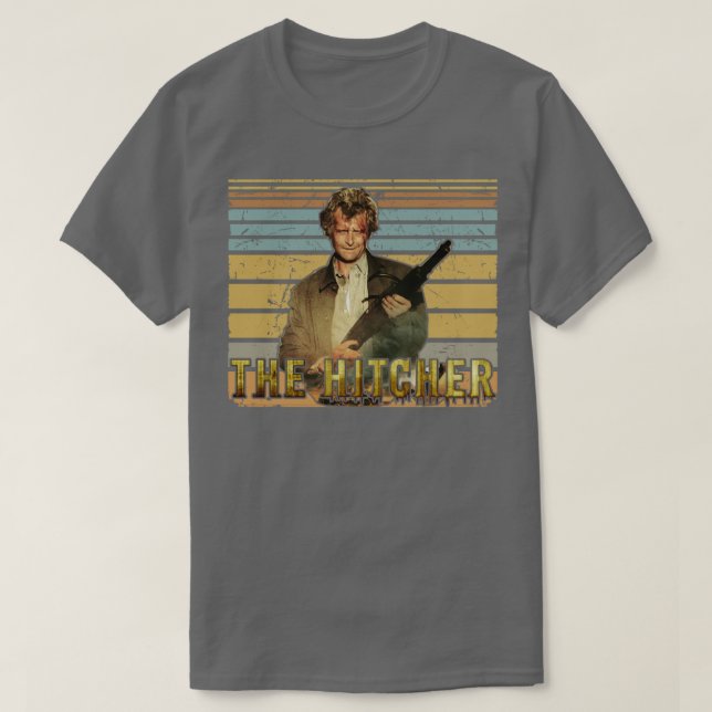 Camiseta La película retro del lanzador (Diseño del anverso)