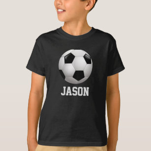 Camiseta La pelota de fútbol personalizada