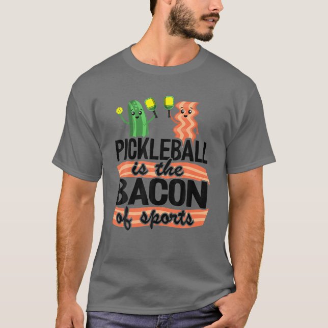 Camiseta La Pelota De Pickleball Es El Baco De La Pelota De (Anverso)