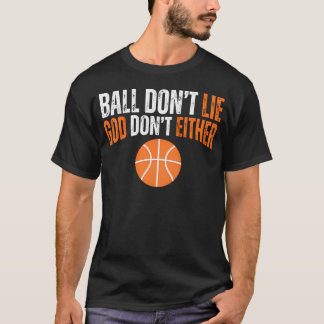Camiseta La pelota no miente Dios tampoco Cristiano