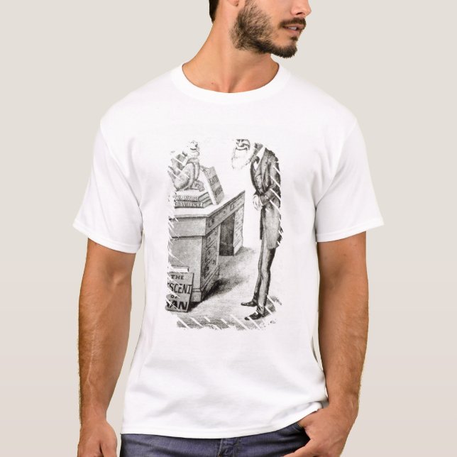 Camiseta La pendiente del hombre (Anverso)
