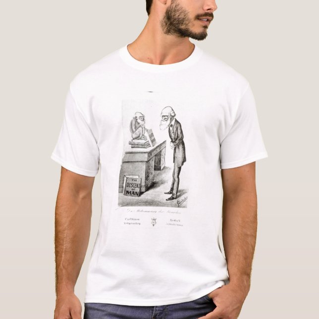 Camiseta La pendiente del hombre (Anverso)