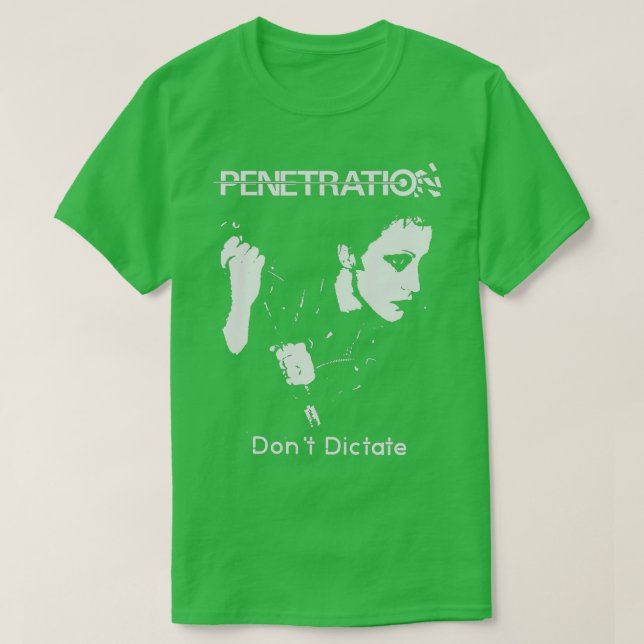 Camiseta La penetración no dicta el Punk (Diseño del anverso)