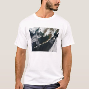 Camiseta La península de Alaska y las islas Aleutian