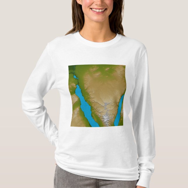 Camiseta La península del Sinaí (Anverso)