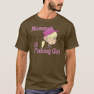 Camiseta La pequeña Chica pesquera de mamá