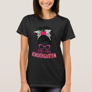 Camiseta La pequeña Miss Kindergarten, Chicas desordenados 