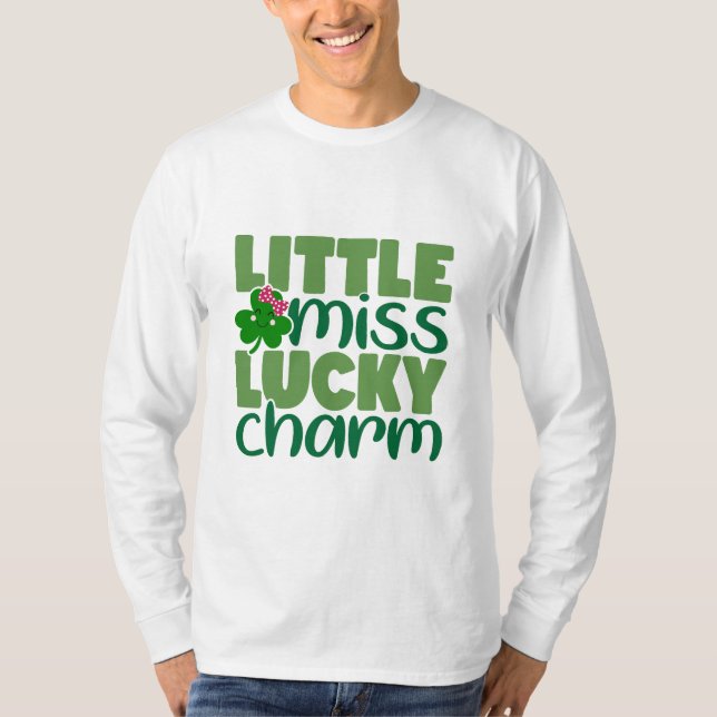Camiseta La pequeña Miss Lucky Charm (Anverso)