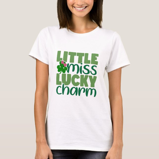 Camiseta La pequeña Miss Lucky Charm (Anverso)