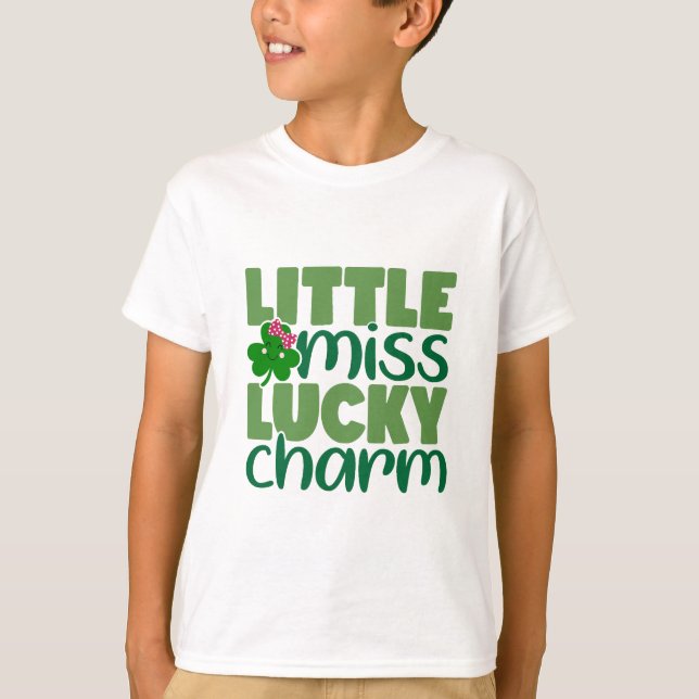 Camiseta La pequeña Miss Lucky Charm (Anverso)