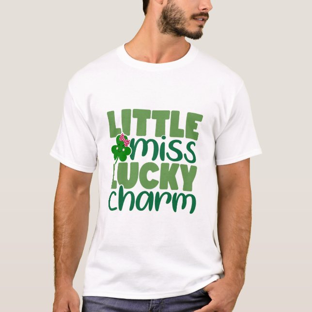 Camiseta La pequeña Miss Lucky Charm (Anverso)