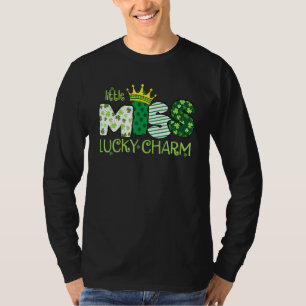 Camiseta La pequeña Miss Lucky Charm Shamrock C St Patricks