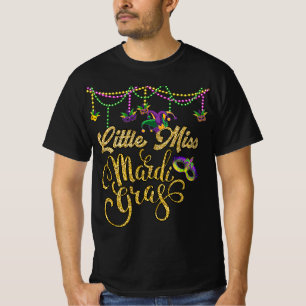 Camiseta La pequeña Miss Mardi Gras Daughn Mardi Gras
