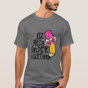 Camiseta La Pequeña Señorita Kindergarten De Vuelta Al Prim