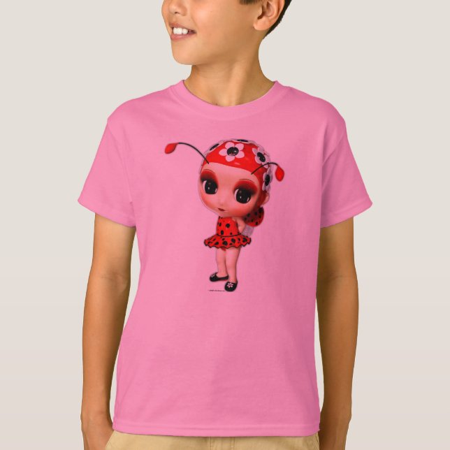 Camiseta La pequeña señorita Ladybug Kids (Anverso)