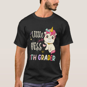 Camiseta La Pequeña Señorita Séptima Niña, Niñas Chicas De