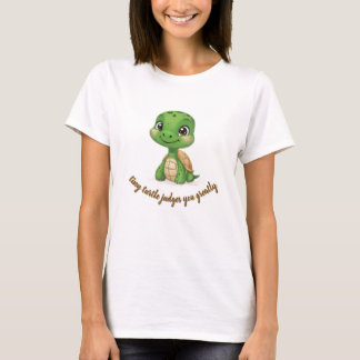 Camiseta La pequeña tortuga te juzga
