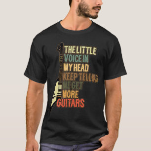 Camiseta La pequeña voz en mi cabeza sigue diciéndome que c