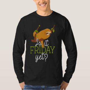 Camiseta La Perezosa Lástima Durmiente De Slots Es Viernes