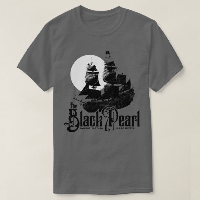 Camiseta La Perla Negra (Diseño del anverso)