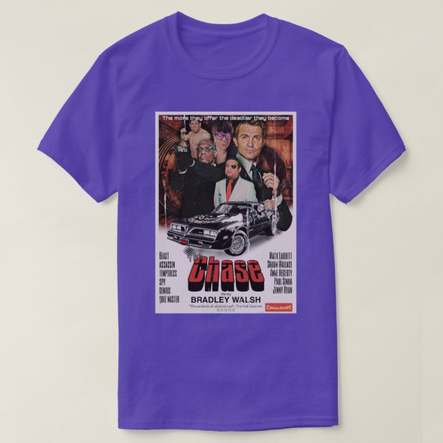 Camiseta La persecución (Diseño del anverso)