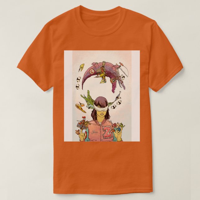 Camiseta La persecución (Diseño del anverso)